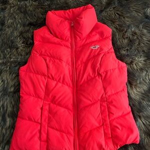 Hollister Scarlet Puffer Jacket